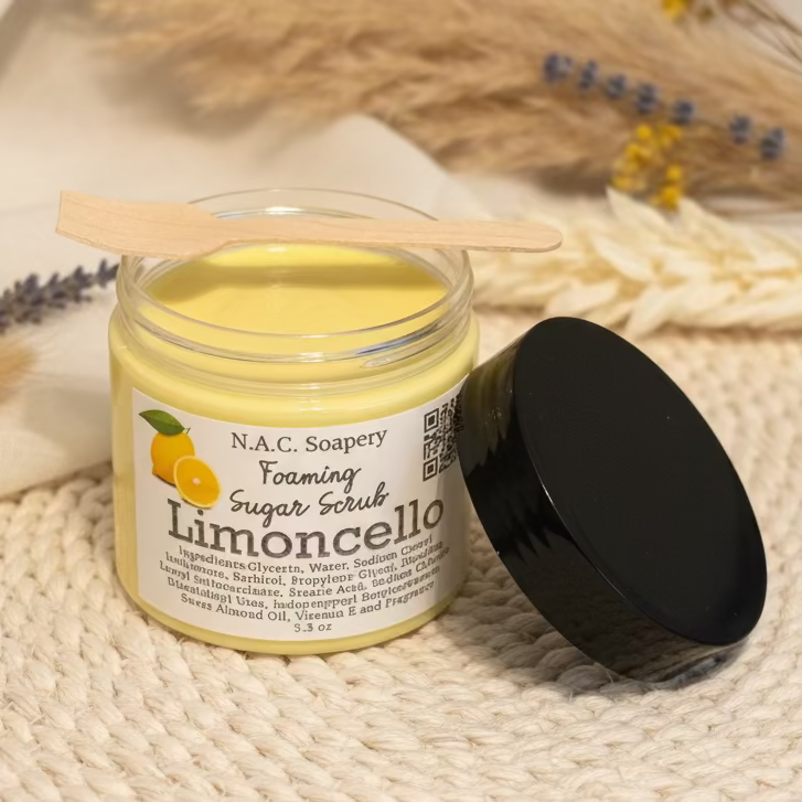 Foaming Sugar Scrub / Limoncello