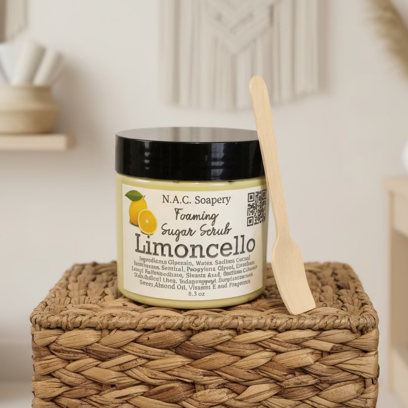 Foaming Sugar Scrub / Limoncello